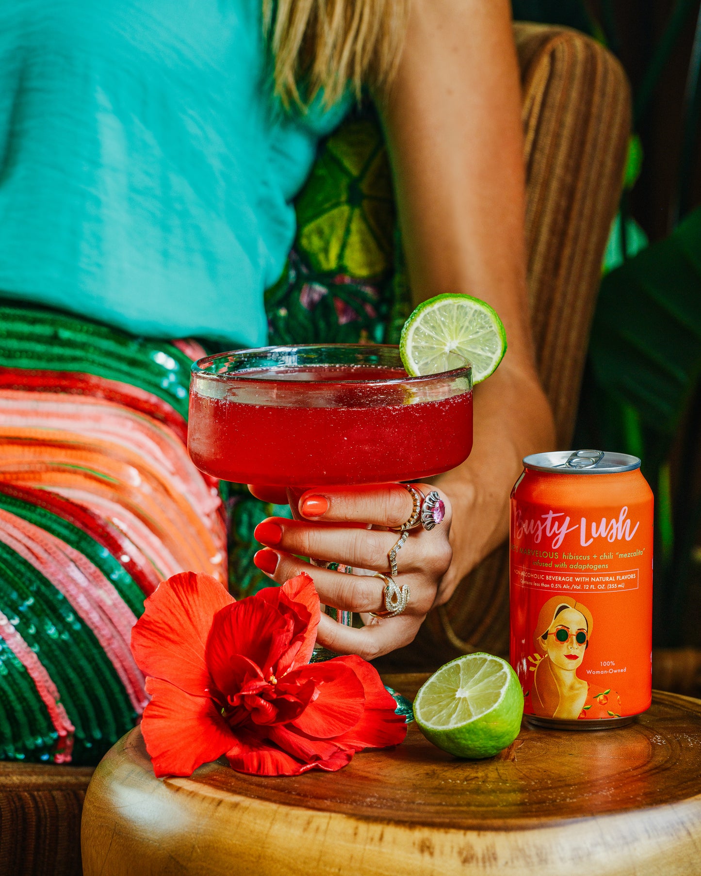She's Marvelous Hibiscus + Chili Mezcalita - Single Can
