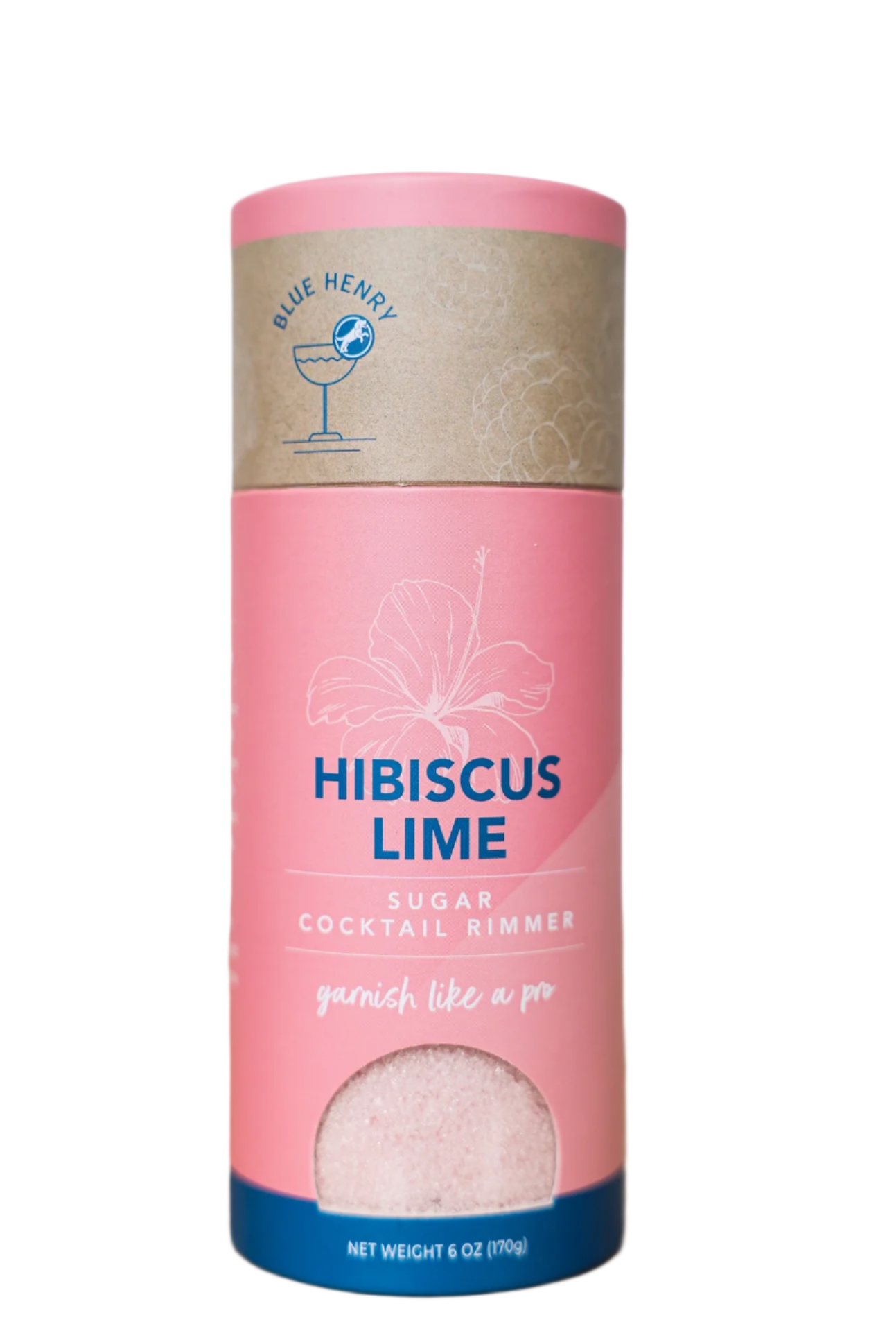 Blue Henry Hibiscus Rimming Sugar
