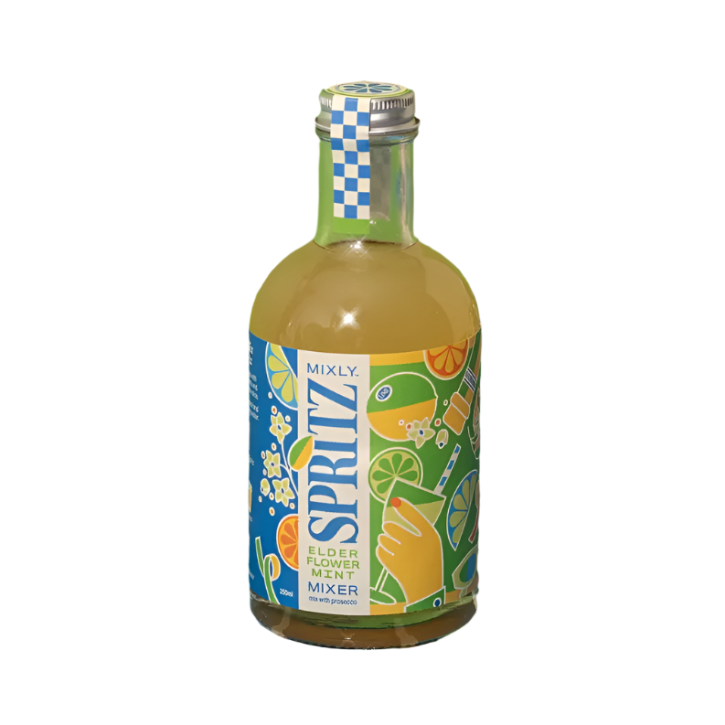 Mixly Elderflower Mint Spritz