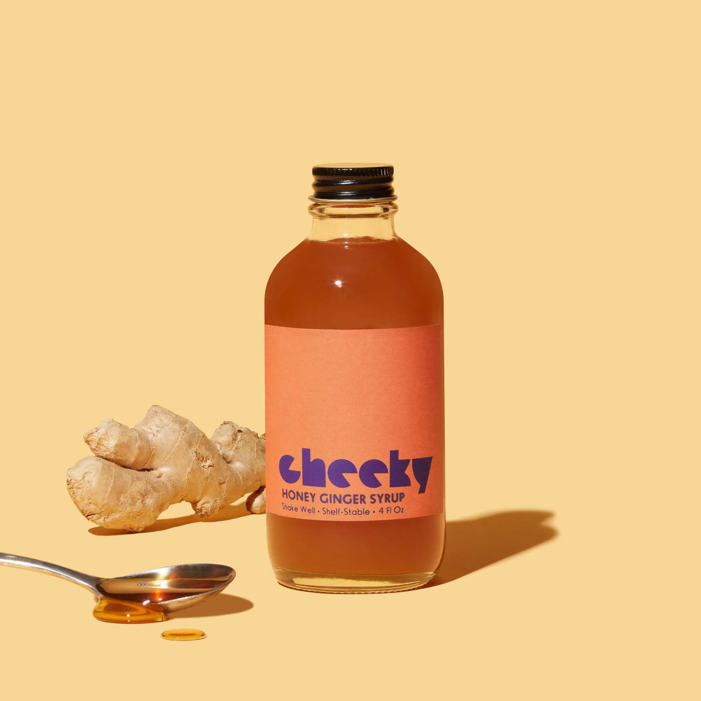 Cheeky Cocktails | Honey Ginger Syrup 4oz