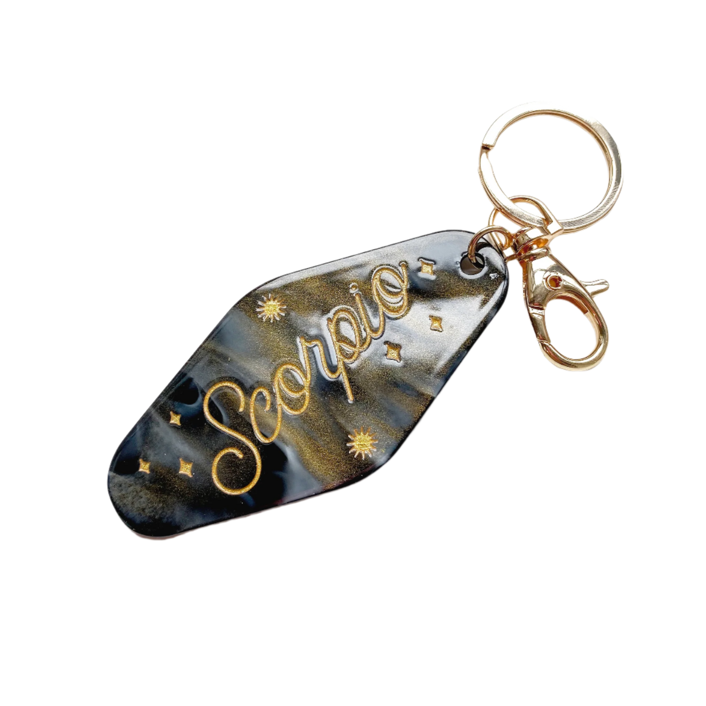 Zodiac Motel Keychain | Choose Your Own