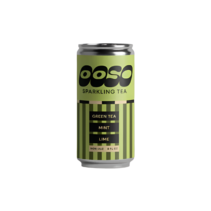Green Tea. Mint. Lime. - 8fl oz - single can