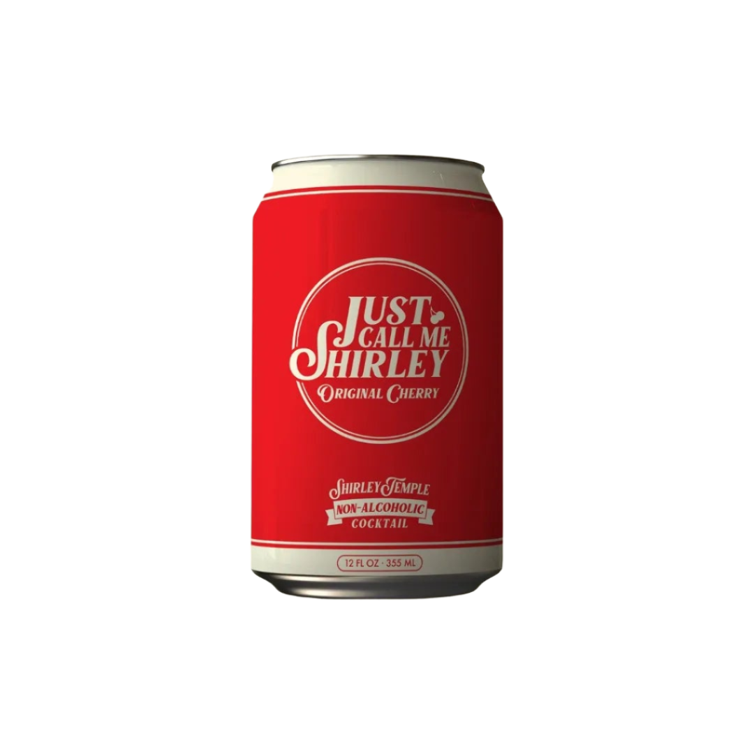 Non-Alcoholic Original Cherry Shirley Temple Cocktail - Single Can