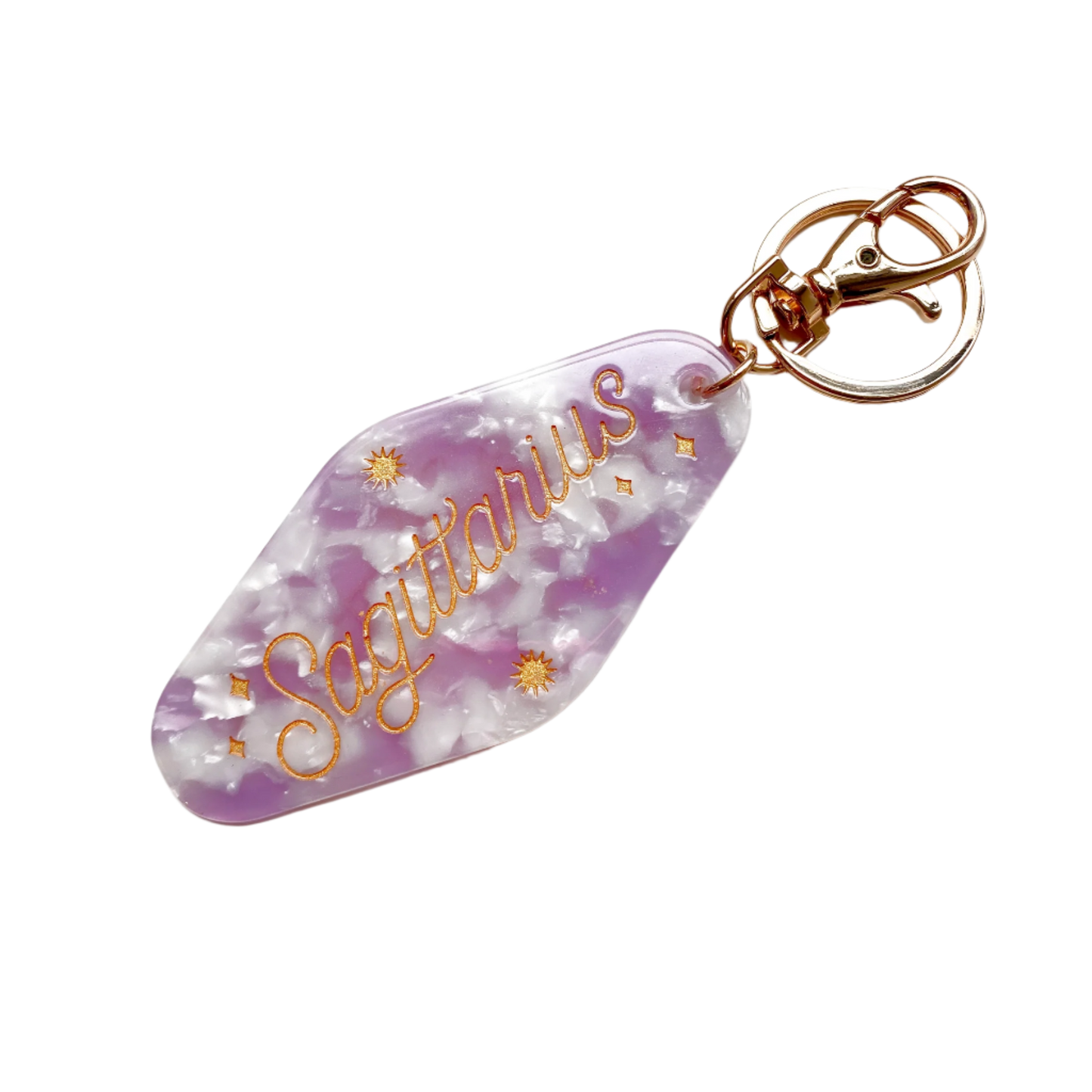 Zodiac Motel Keychain | Choose Your Own