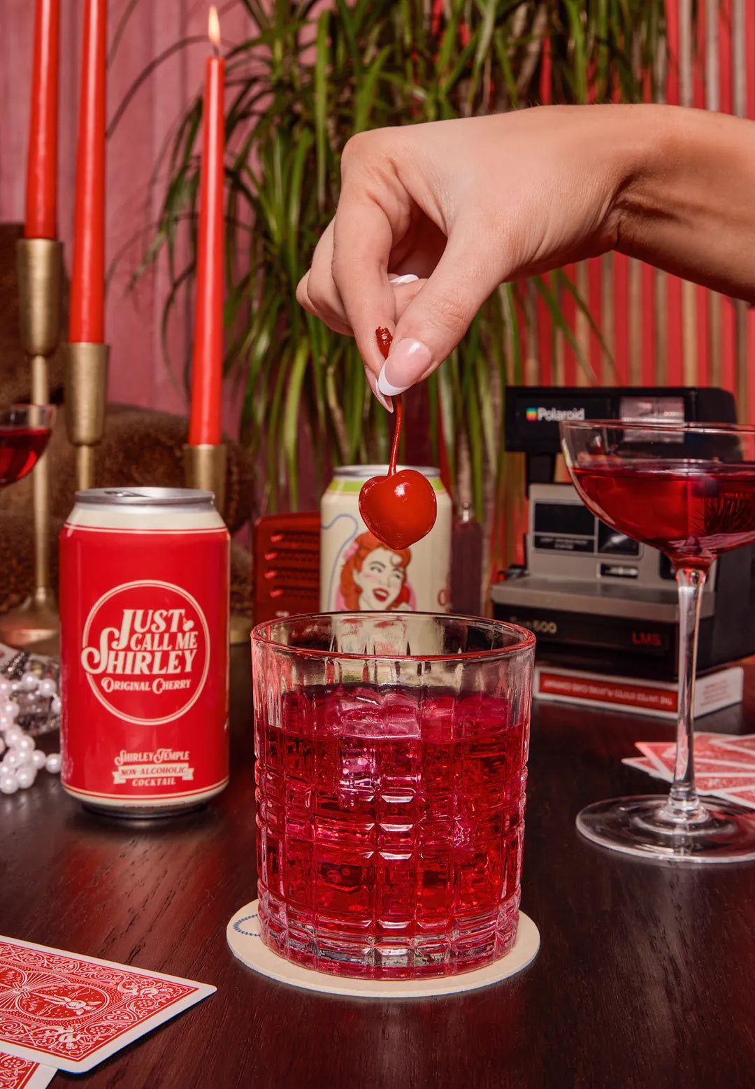 Non-Alcoholic Original Cherry Shirley Temple Cocktail - Single Can