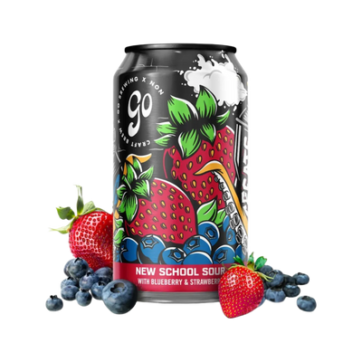 New School Sour w/ Blueberry & Strawberry