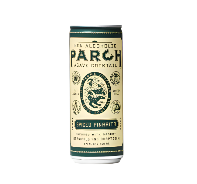 Spiced Piñarita Non-Alcoholic Agave Cocktail