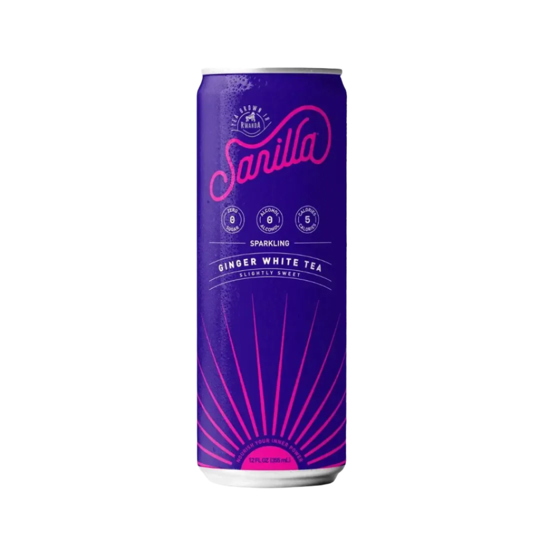 Ginger White Tea Antioxidant Spritzer - Single Can